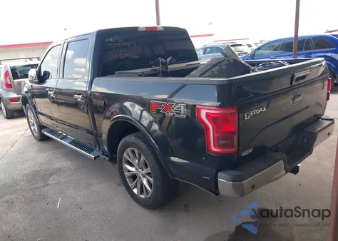 2015 Ford F-150 Lariat from USA, damaged, VIN 1FTEW1EG3FKD09166